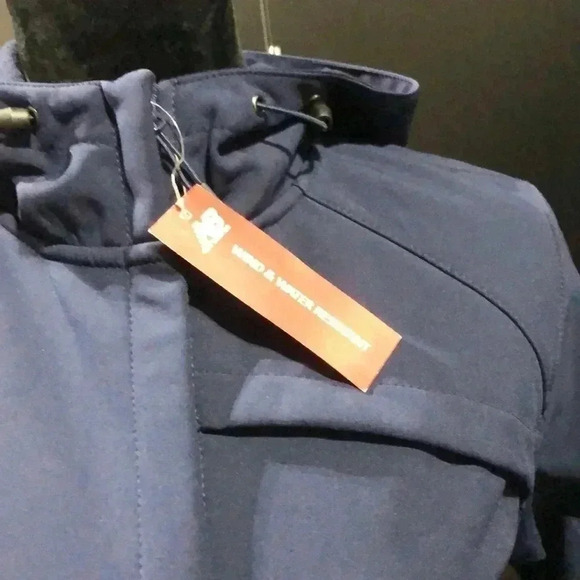 New Balance Anorak Soft Shell Wind/water resistant,hood,fleece lined,stretch - Picture 2 of 14